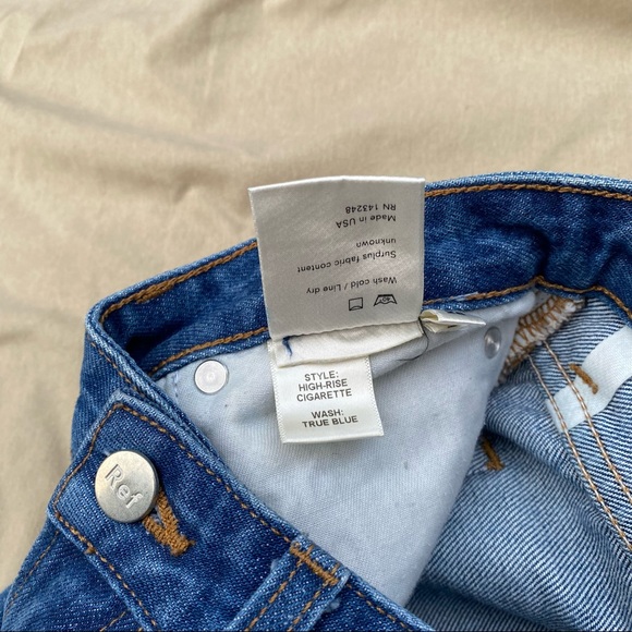 🚫SOLD🚫 REFORMATION High Cigarette Jean 👖 - Picture 6 of 6